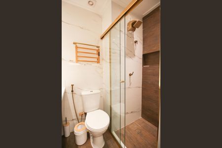 Banheiro de kitnet/studio para alugar com 1 quarto, 25m² em Vila Olímpia, São Paulo