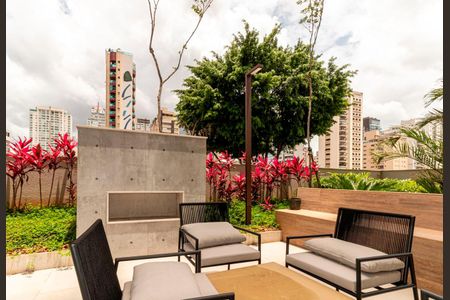 Studio para alugar com 25m², 1 quarto e sem vaga Studio para alugar com 25m², 1 quarto e sem vagaÁrea comum - Churrasqueira