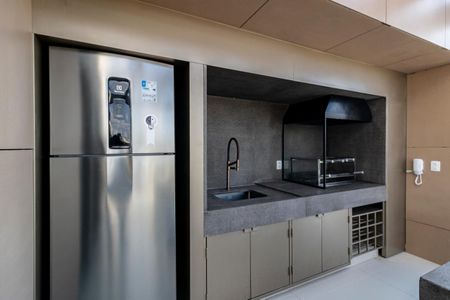 Studio à venda com 28m², 1 quarto e sem vagaÁrea comum - Churrasqueira