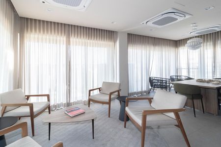 Studio à venda com 28m², 1 quarto e sem vagaÁrea comum - Salão de festas