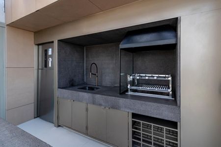 Studio à venda com 28m², 1 quarto e sem vagaÁrea comum - Churrasqueira