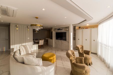Sala de apartamento para alugar com 2 quartos, 89m² em Residencial Zero (tambore), Barueri