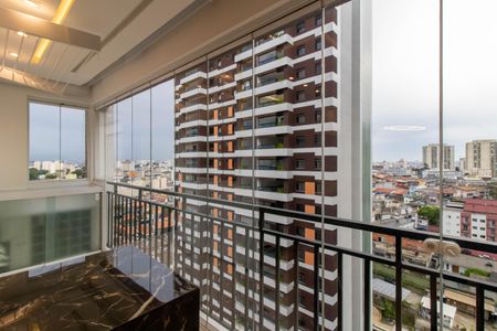 Varanda Gourmet de apartamento à venda com 3 quartos, 75m² em Centro, Guarulhos