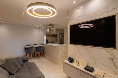 Sala de apartamento à venda com 3 quartos, 75m² em Centro, Guarulhos