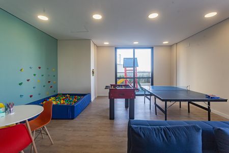 Apartamento à venda com 49m², 2 quartos e 1 vagaBrinquedoteca e sala de jogos