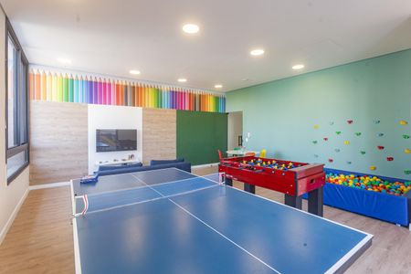 Apartamento à venda com 49m², 2 quartos e 1 vagaBrinquedoteca e sala de jogos