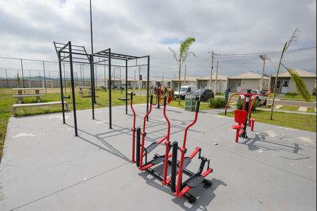 Casa de condomínio para alugar com 45m², 2 quartos e 2 vagasÁrea comum - Academia ao ar livre