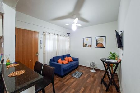 Apartamento para alugar com 40m², 1 quarto e 1 vaga Apartamento para alugar com 40m², 1 quarto e 1 vagaSala