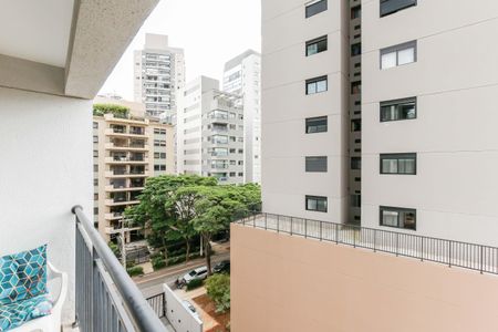 Studio para alugar com 35m², 1 quarto e sem vaga Studio para alugar com 35m², 1 quarto e sem vagaVaranda