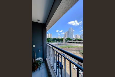 Varanda de kitnet/studio para alugar com 1 quarto, 24m² em Belenzinho, São Paulo