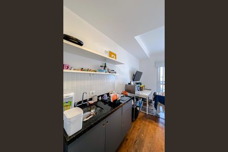 Studio à venda com 24m², 1 quarto e sem vagaCozinha 