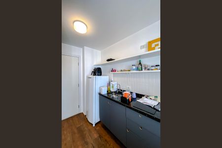 Studio à venda com 24m², 1 quarto e sem vagaCozinha 