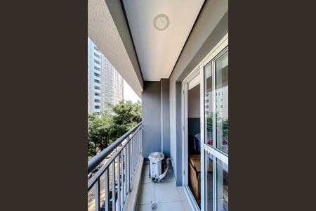 Studio à venda com 24m², 1 quarto e sem vagaVaranda