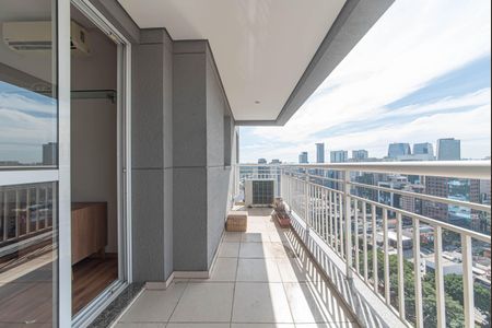 Varanda de apartamento à venda com 2 quartos, 64m² em Brooklin, São Paulo
