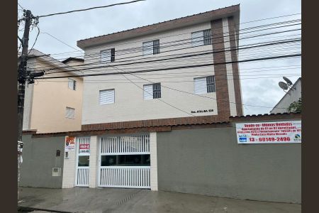 Fachada de apartamento para alugar com 2 quartos, 46m² em Catiapoã, São Vicente