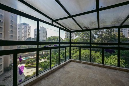 Varanda de apartamento para alugar com 4 quartos, 350m² em Vila Andrade, São Paulo
