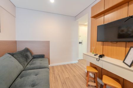 Sala de apartamento para alugar com 1 quarto, 50m² em Bela Vista, São Paulo