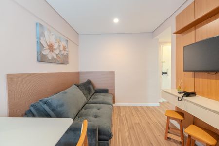 Sala de apartamento para alugar com 1 quarto, 50m² em Bela Vista, São Paulo