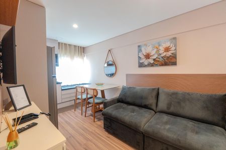 Sala de apartamento para alugar com 1 quarto, 50m² em Bela Vista, São Paulo