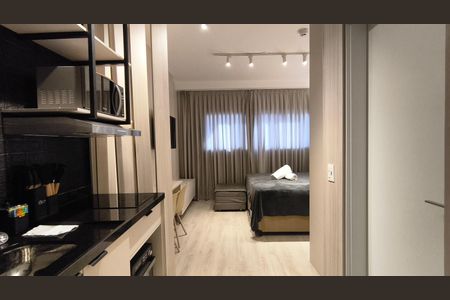 Studio para alugar com 25m², 1 quarto e sem vaga Studio para alugar com 25m², 1 quarto e sem vagaCozinha