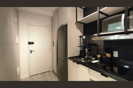 Studio para alugar com 25m², 1 quarto e sem vaga Studio para alugar com 25m², 1 quarto e sem vagaCozinha