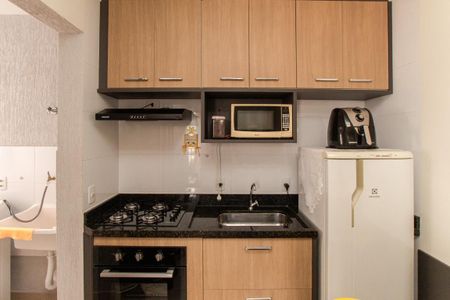 Apartamento à venda com 27m², 1 quarto e 1 vagaCozinha e Área de Serviço
