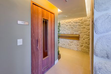 Studio para alugar com 30m², 1 quarto e sem vagaSauna