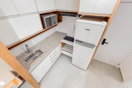 Studio para alugar com 30m², 1 quarto e sem vagaCozinha