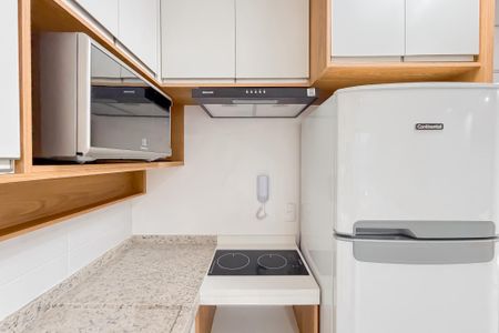 Studio para alugar com 30m², 1 quarto e sem vagaCozinha