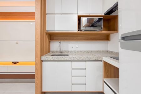 Studio para alugar com 30m², 1 quarto e sem vagaCozinha