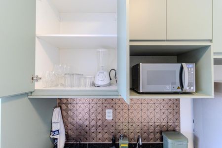 Studio à venda com 24m², 1 quarto e sem vagaCozinha