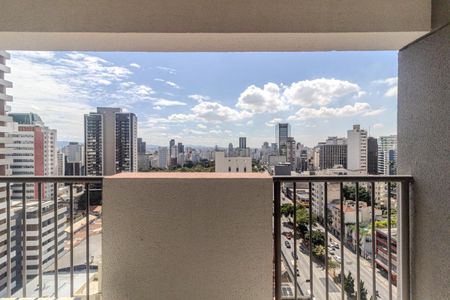 Studio à venda com 24m², 1 quarto e sem vagaVaranda