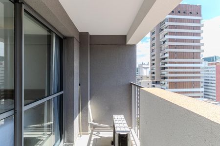 Varanda de kitnet/studio à venda com 1 quarto, 24m² em Consolação, São Paulo