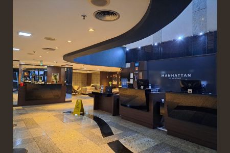 Apartamento para alugar com 38m², 1 quarto e 1 vagaRecepção