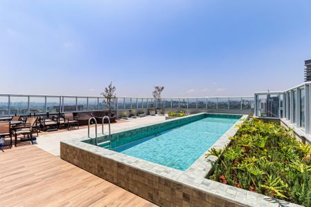 Apartamento para alugar com 25m², 1 quarto e sem vaga Apartamento para alugar com 25m², 1 quarto e sem vagaÁrea comum - Piscina