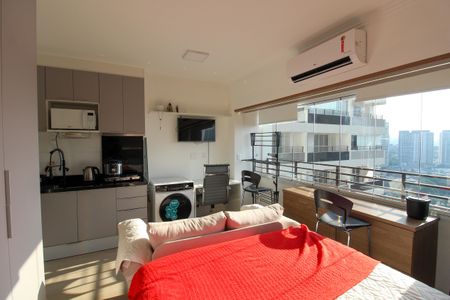 Quarto 1 de apartamento para alugar com 1 quarto, 25m² em Butantã, São Paulo
