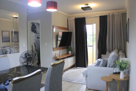 Sala  de apartamento à venda com 2 quartos, 56m² em Vila Paulista, Guarulhos