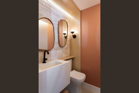 Lavabo de apartamento para alugar com 2 quartos, 118m² em Cerqueira César, São Paulo