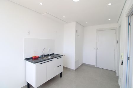 Cozinha de apartamento para alugar com 1 quarto, 24m² em Jardim Prudência, São Paulo