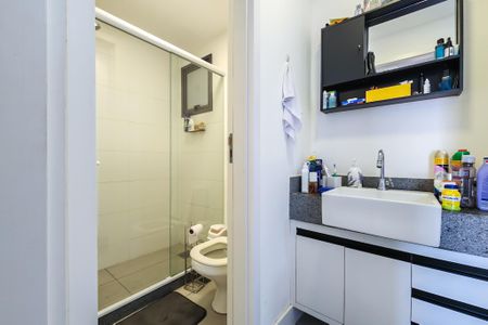 Banheiro  de apartamento à venda com 1 quarto, 35m² em Centro, Rio de Janeiro