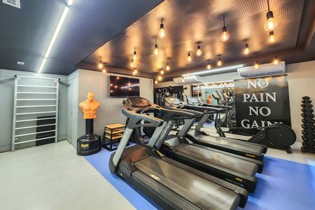 Apartamento à venda com 35m², 1 quarto e 1 vaga Apartamento à venda com 35m², 1 quarto e 1 vagaÁrea comum - Academia