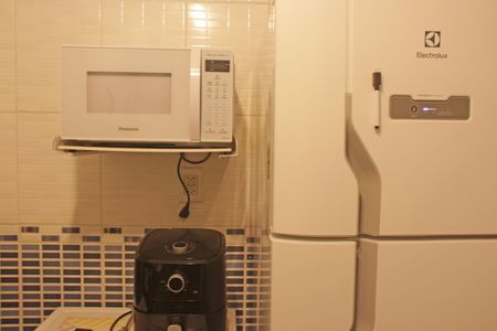 Studio para alugar com 33m², 1 quarto e sem vaga Studio para alugar com 33m², 1 quarto e sem vagaCozinha e Área de Serviço