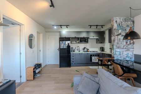 Sala de apartamento para alugar com 1 quarto, 36m² em Bela Vista, São Paulo