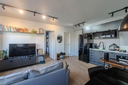 Sala de apartamento para alugar com 1 quarto, 36m² em Bela Vista, São Paulo