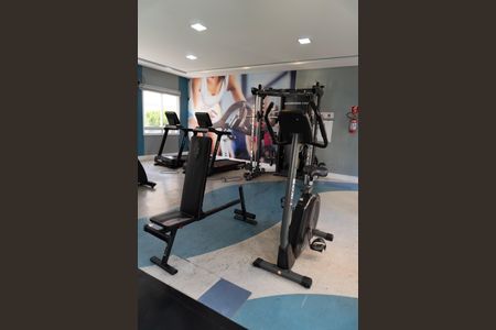 Apartamento para alugar com 43m², 2 quartos e 1 vaga Apartamento para alugar com 43m², 2 quartos e 1 vagaÁrea comum - Academia