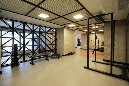 Apartamento para alugar com 28m², 1 quarto e sem vaga Apartamento para alugar com 28m², 1 quarto e sem vagaÁrea comum - Academia