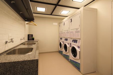 Apartamento para alugar com 28m², 1 quarto e sem vaga Apartamento para alugar com 28m², 1 quarto e sem vagaLavanderia