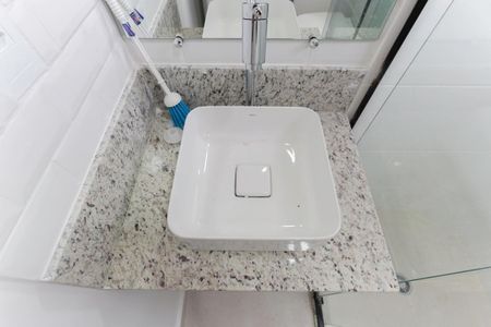 Apartamento para alugar com 26m², 1 quarto e sem vaga Apartamento para alugar com 26m², 1 quarto e sem vagaBanheiro da suíte