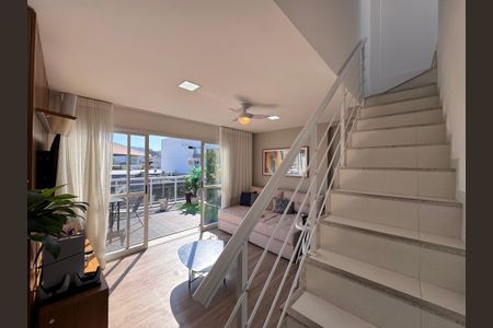 Sala de apartamento à venda com 3 quartos, 200m² em Recreio dos Bandeirantes, Rio de Janeiro