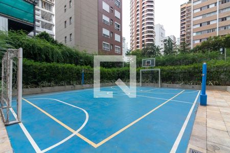 Área comum - Quadra  de apartamento para alugar com 1 quarto, 99m² em Itaim Bibi, São Paulo
